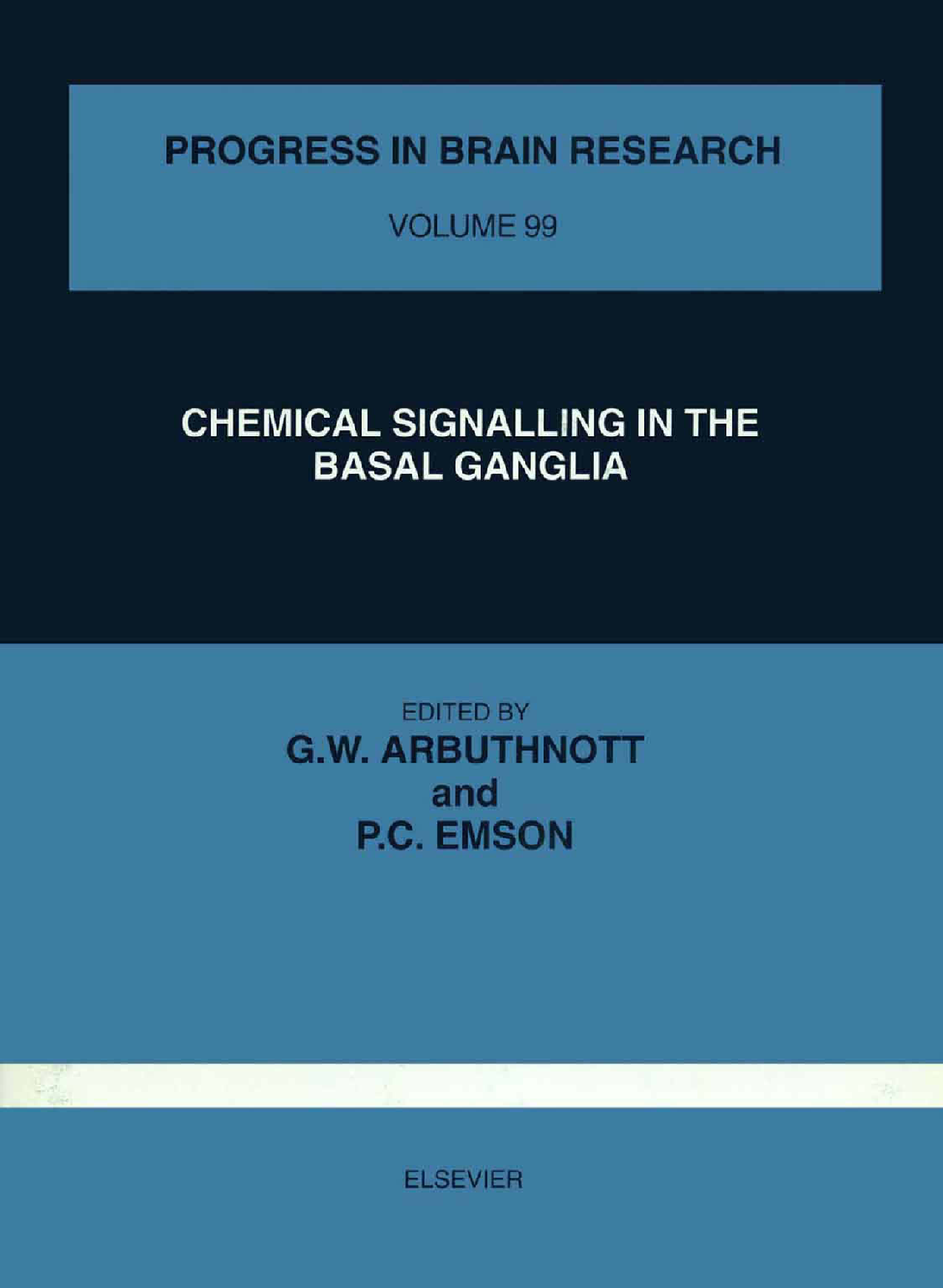 Chemical Signalling in the Basal Ganglia