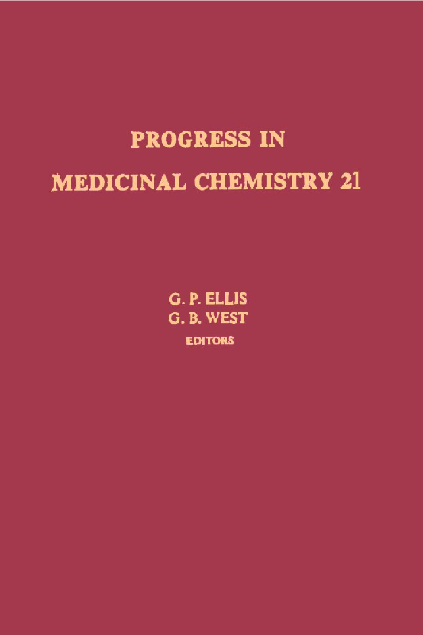 Progress in Medicinal Chemistry