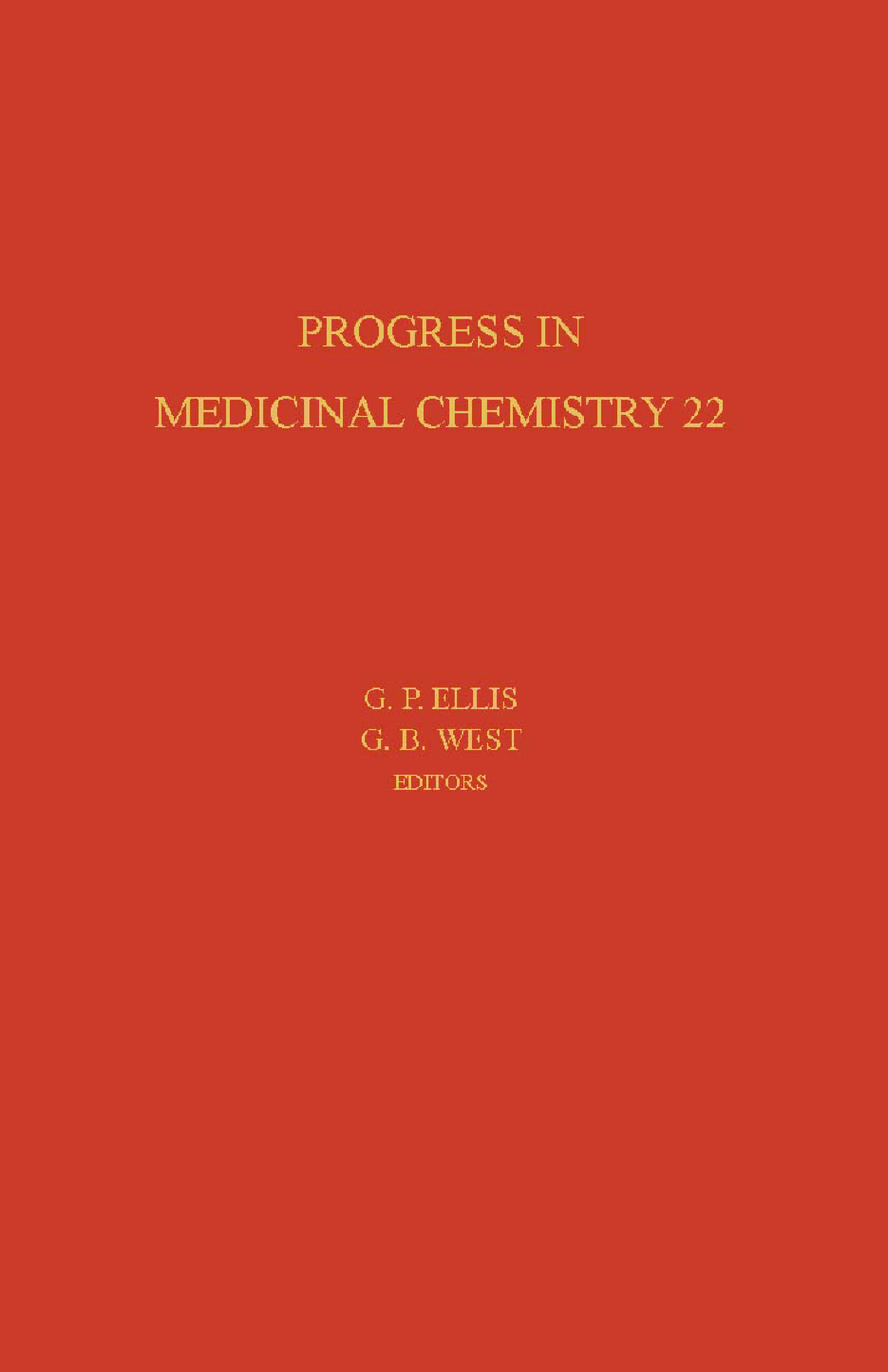 Progress in Medicinal Chemistry