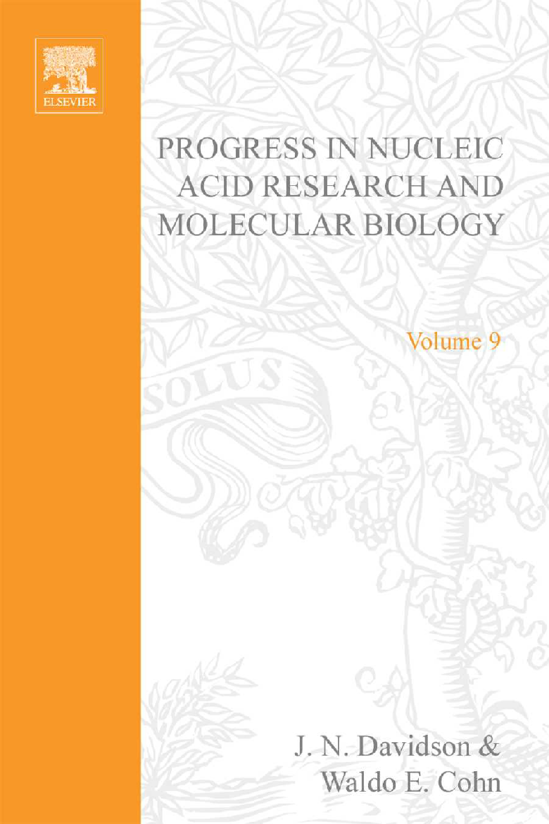 Progress in Nucleic Acid Research and Molecular Biology