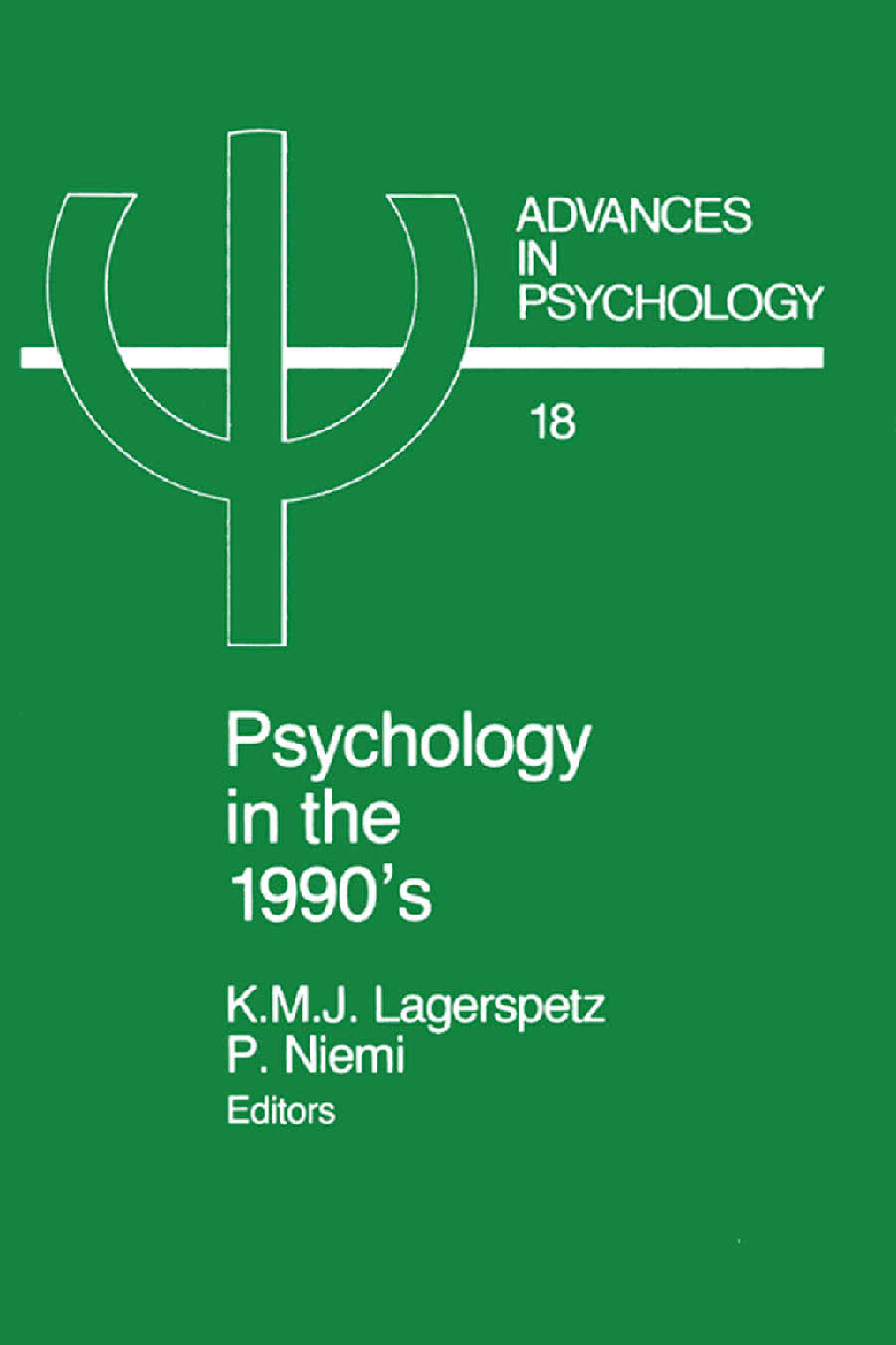 Psychology in the 1990's