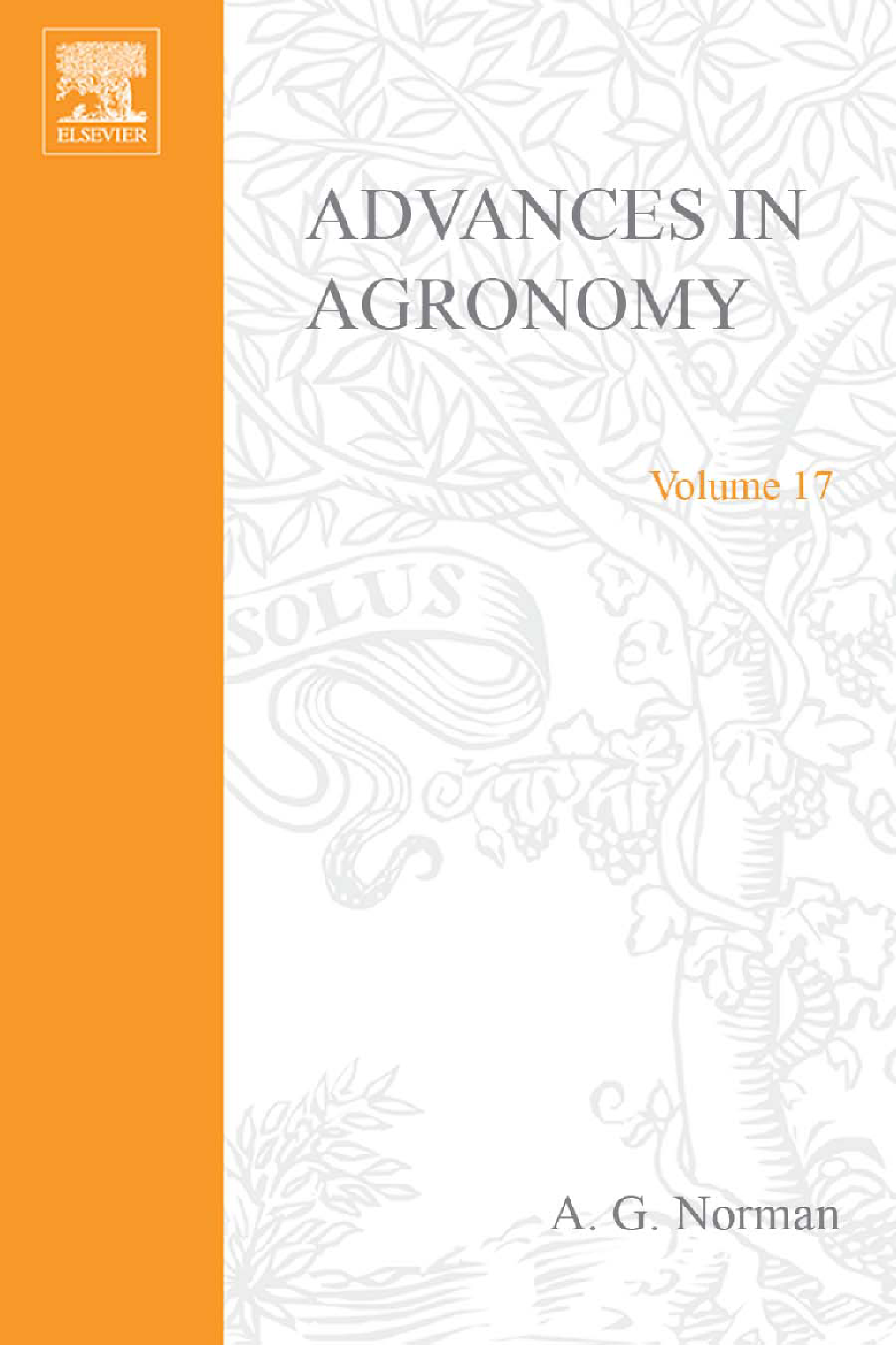 Advances in Agronomy