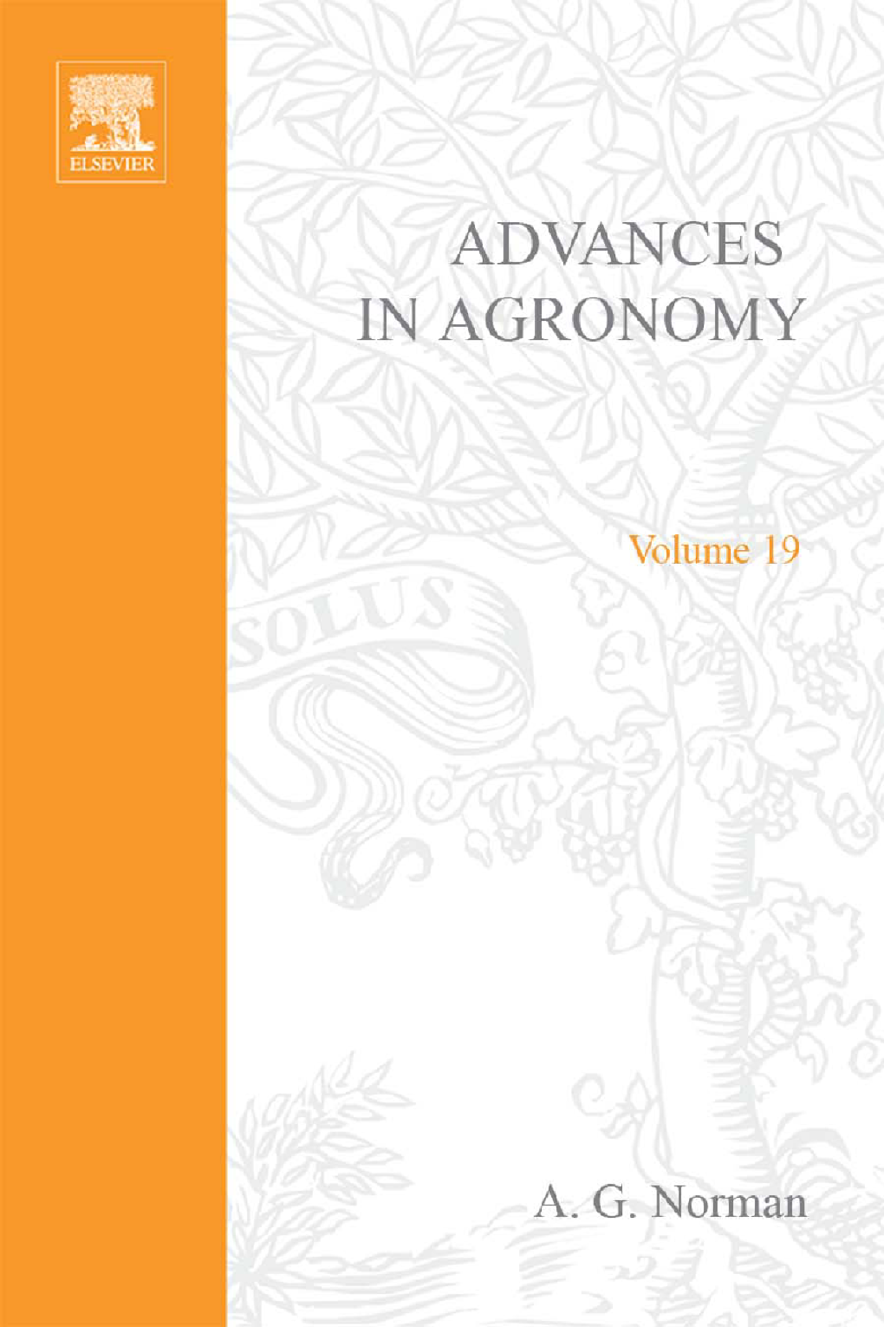 Advances in Agronomy
