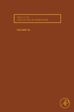 Advances in the Study of Behavior Advances in the Study of Behavior