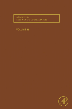 Advances in the Study of Behavior Advances in the Study of Behavior