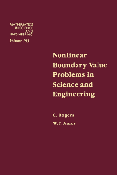 Nonlinear Boundary Value Problems in Science and Engineering Nonlinear Boundary Value Problems in Science and Engineering