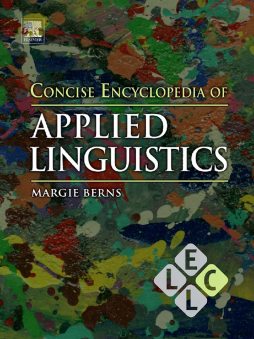 Concise Encyclopedia of Applied Linguistics Concise Encyclopedia of Applied Linguistics