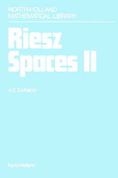 Riesz Spaces II Riesz Spaces II