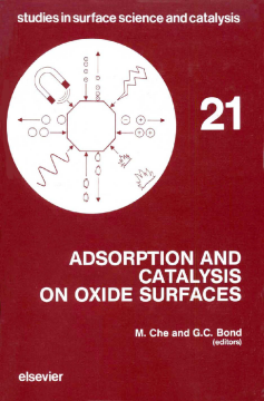 Adsorption and Catalysis on Oxide Surfaces Adsorption and Catalysis on Oxide Surfaces