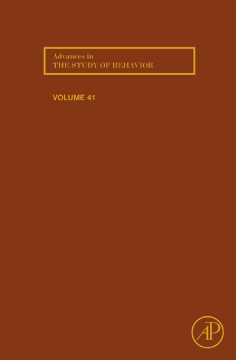 Advances in the Study of Behavior Advances in the Study of Behavior
