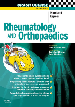 Crash CoursE Rheumatology and Orthopaedics E-Book Crash CoursE Rheumatology and Orthopaedics E-Book