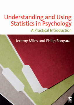 Understanding and Using Statistics in Psychology Understanding and Using Statistics in Psychology