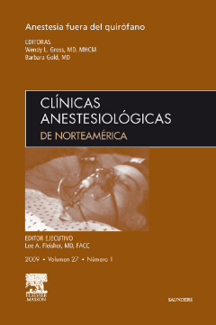 Clínicas Anestesiológicas de Norteamérica Vol. 27-1 Clínicas Anestesiológicas de Norteamérica Vol. 27-1