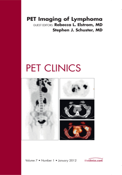 PET Imaging of Lymphoma, An Issue of PET Clinics - E-Book