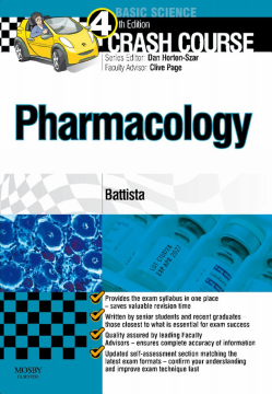 Crash Course: Pharmacology E-Book Crash Course: Pharmacology E-Book