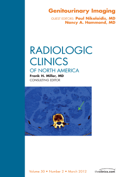 Genitourinary Imaging, An Issue of Radiologic Clinics of North America - E-Book Genitourinary Imaging, An Issue of Radiologic Clinics of North America - E-Book