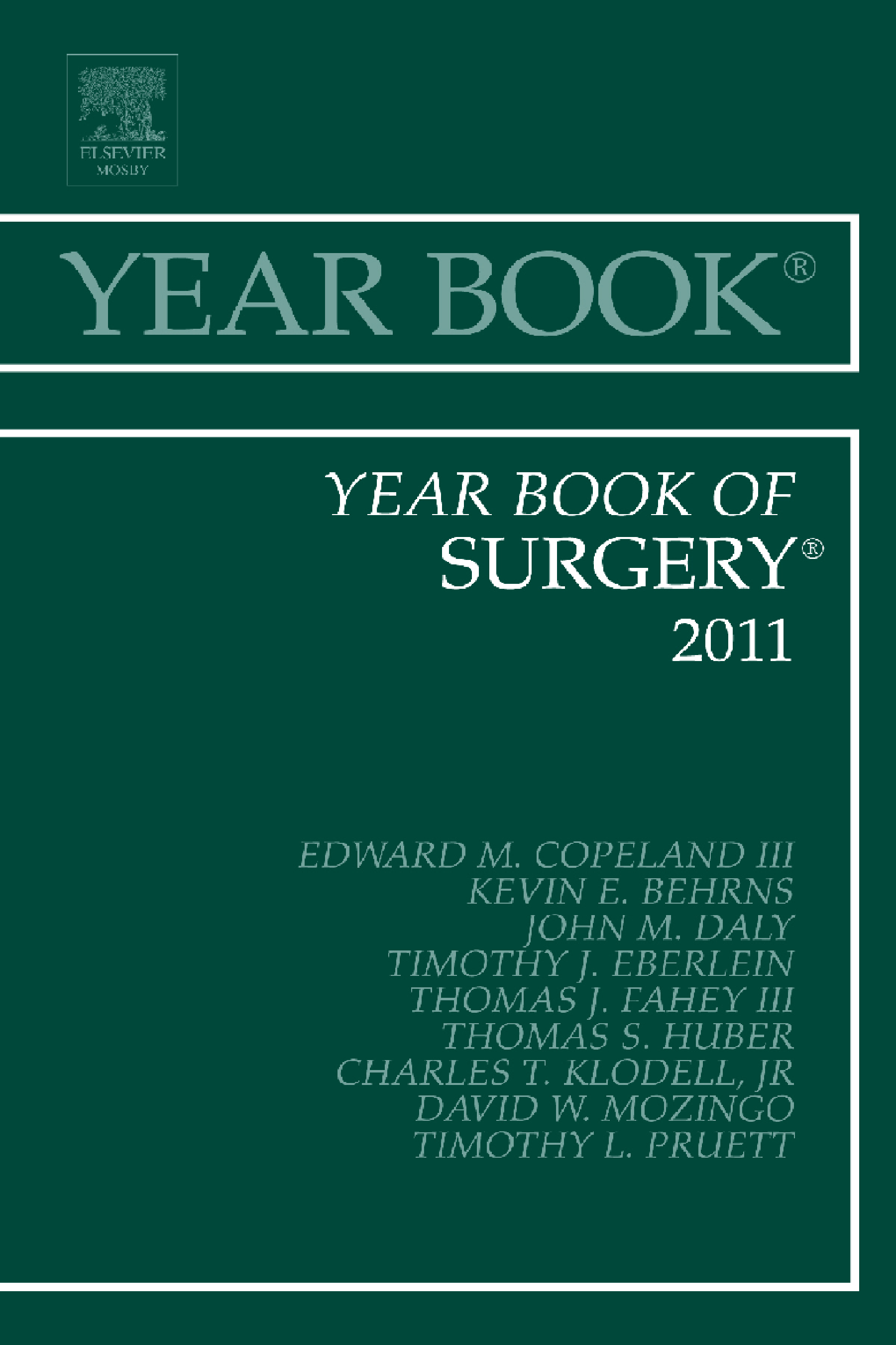 Year Book of Surgery 2011 - E-Book