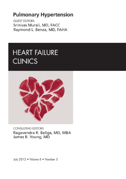 Pulmonary Hypertension, An Issue of Heart Failure Clinics - E-Book Pulmonary Hypertension, An Issue of Heart Failure Clinics - E-Book