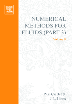 Numerical Methods for Fluids, Part 3 Numerical Methods for Fluids, Part 3