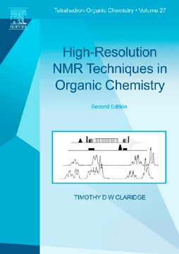High-Resolution NMR Techniques in Organic Chemistry High-Resolution NMR Techniques in Organic Chemistry