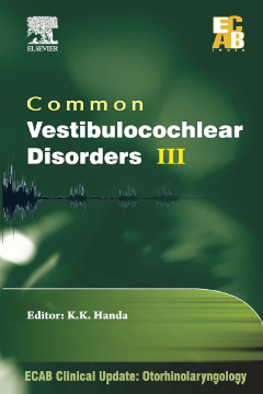 Common Vestibulocochlear Disorders - III - ECAB Common Vestibulocochlear Disorders - III - ECAB