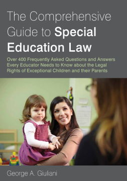 The Comprehensive Guide to Special Education Law The Comprehensive Guide to Special Education Law