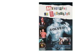 Mysteries Of Wrestling: Solved Mysteries Of Wrestling: Solved