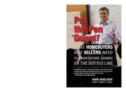 Put The Pen Down! Put The Pen Down!