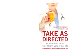 Take As Directed Take As Directed