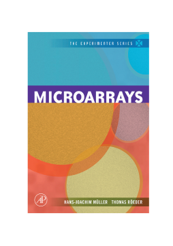 Microarrays Microarrays