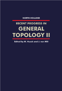 Recent Progress in General Topology II