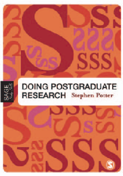 Doing Postgraduate Research (2nd Edition)