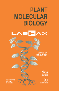 Plant Molecular Biology LabFax Plant Molecular Biology LabFax