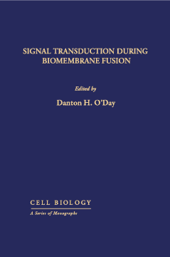 Signal Transduction During Biomembrane Fusion Signal Transduction During Biomembrane Fusion