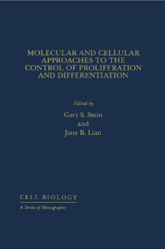 Molecular And Cellular Approaches To The Control Of Proliferation And Differentiation Molecular And Cellular Approaches To The Control Of Proliferation And Differentiation