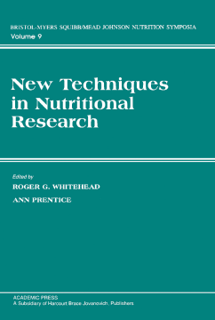 New Techniques in Nutritional research
