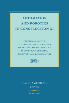 Automation and Robotics in Construction XI Automation and Robotics in Construction XI