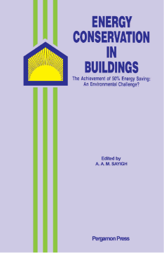 Energy Conservation in Buildings Energy Conservation in Buildings