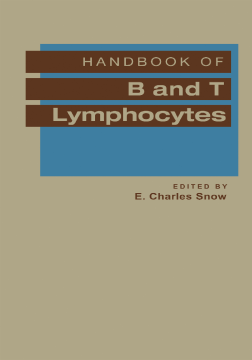 Handbook of B and T Lymphocytes Handbook of B and T Lymphocytes