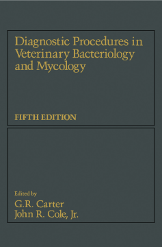 Diagnostic Procedure in Veterinary Bacteriology and Mycology Diagnostic Procedure in Veterinary Bacteriology and Mycology