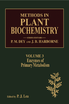 Enzymes of Primary Metabolism Enzymes of Primary Metabolism
