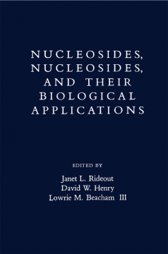 Nucleosides, Nucleotides and their Biological Applications Nucleosides, Nucleotides and their Biological Applications