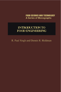 INTRODUCTION TO FOOD ENGINEERING TR INTRODUCTION TO FOOD ENGINEERING TR