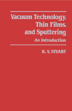 Vacuum Technology, Thin Films, and Sputtering Vacuum Technology, Thin Films, and Sputtering