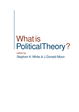 What is Political Theory?: What is Political Theory?: