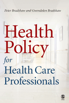 Health Policy for Health Care Professionals Health Policy for Health Care Professionals