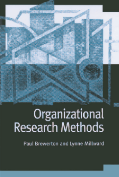 Organizational Research Methods:A Guide for Students and Researchers