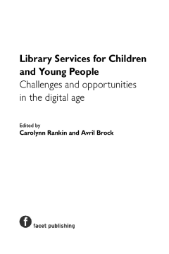 Library Services for Children and Young People