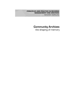 Community Archives Community Archives