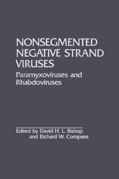 Nonsegmented Negative Strand Viruses Nonsegmented Negative Strand Viruses
